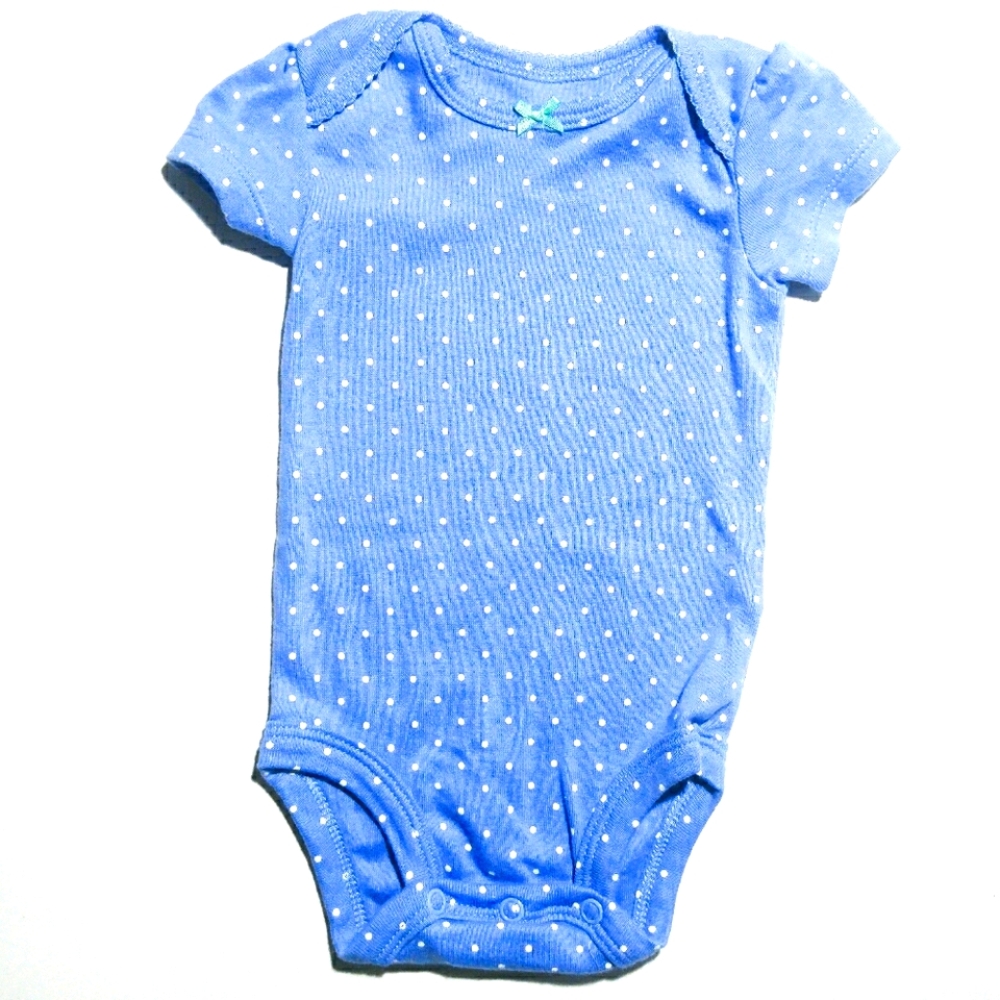 NWOT Polka Dot Blue Onesie